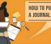 How to Publish A Journal Book